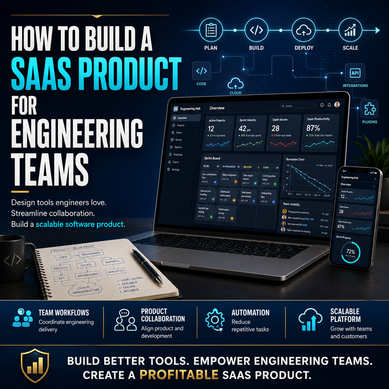 How to Build a SaaS Product for Engineering Teams