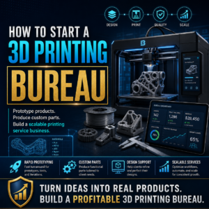 How to Start a 3D Printing Bureau