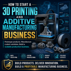 How to Start a 3D Printing and Additive Manufacturing Business