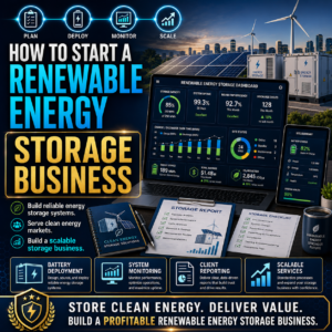 How to Start a Renewable Energy Storage Business