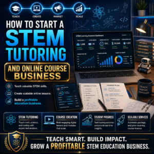 How to Start a STEM Tutoring and Online Course Business