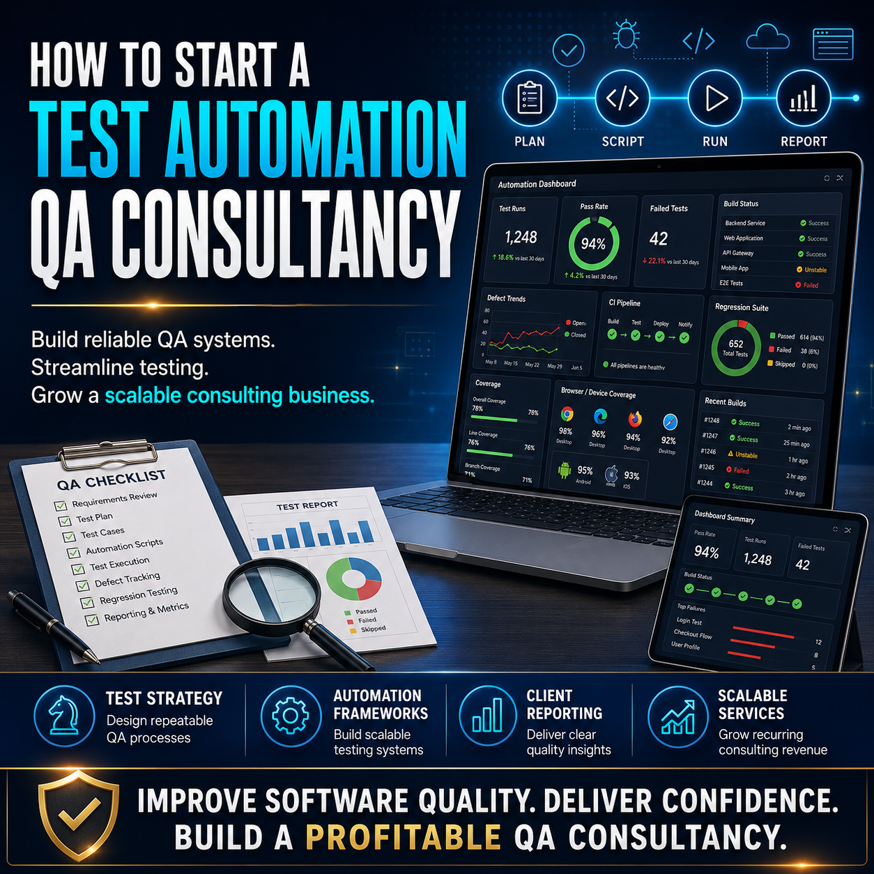 How to Start a Test Automation QA Consultancy
