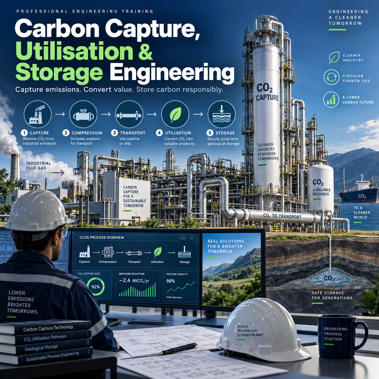 Carbon Capture, Utilisation & Storage Engineering