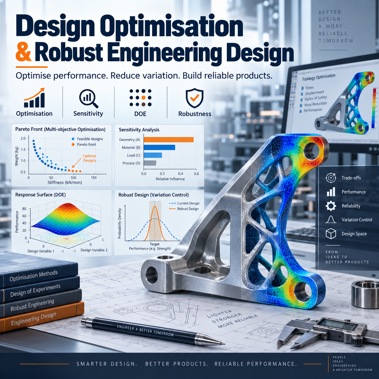 Design Optimisation & Robust Engineering Design