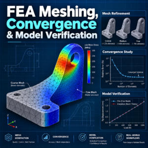 FEA Meshing, Convergence & Model Verification