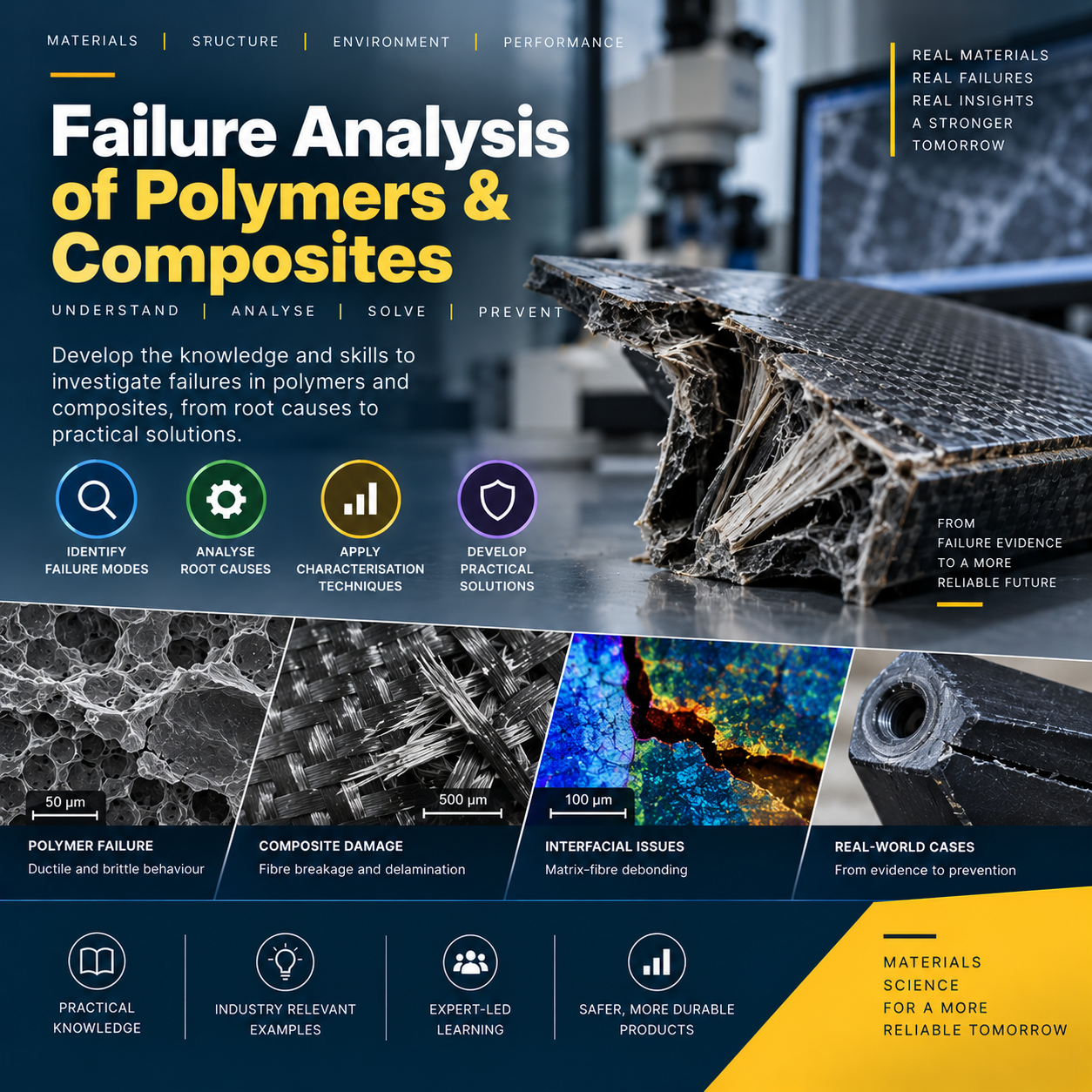 Failure Analysis of Polymers & Composites