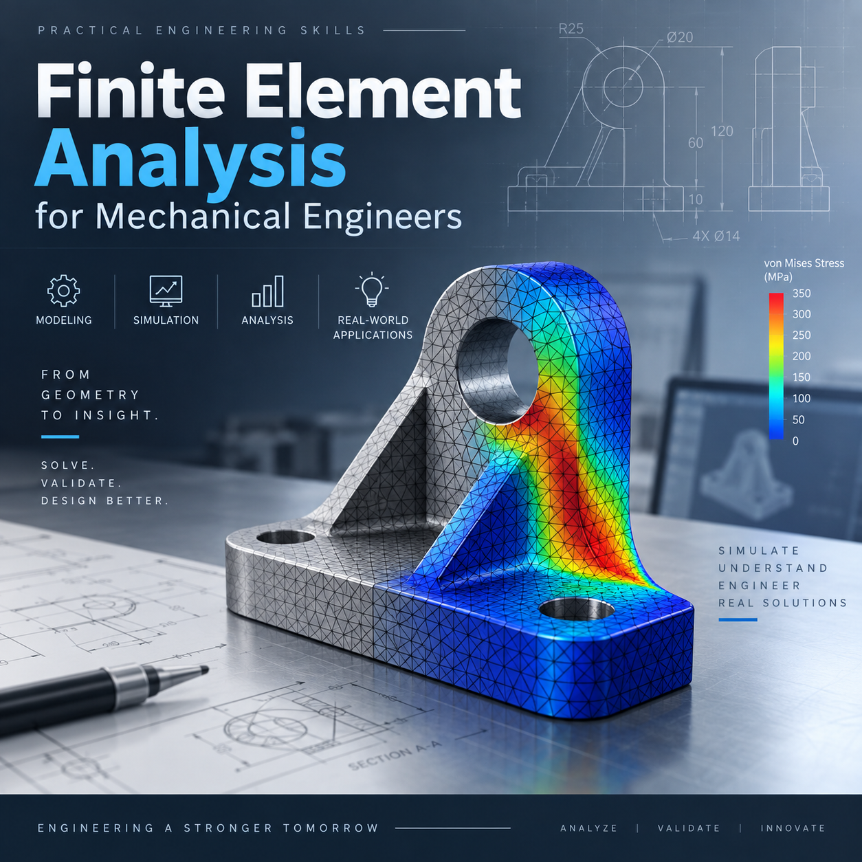 Finite Element Analysis for Mechanical Engineers