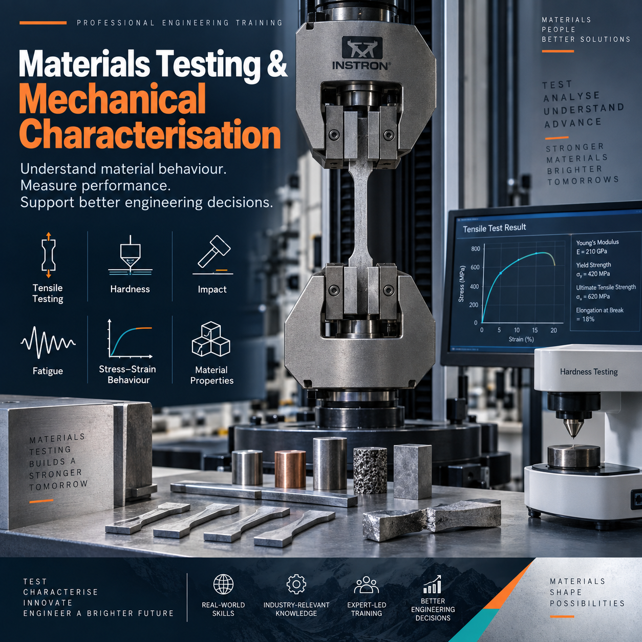 Materials Testing & Mechanical Characterisation